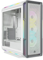 CORSAIR iCUE 5000T RGB Mid Tower ATX Gaming PC Case - White