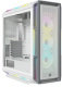 CORSAIR iCUE 5000T RGB Mid Tower ATX Gaming PC Case - White