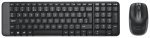 Logitech MK220 Compact 2.4GHz Wireless Keyboard and Mouse Combo, Black