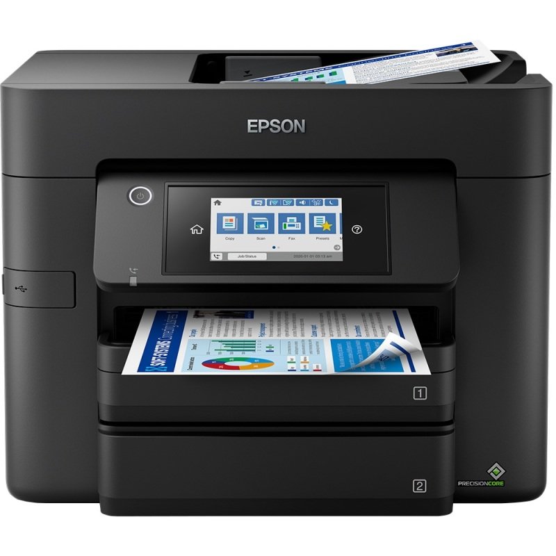 Epson WorkForce Pro WF-4830DTWF A4 Colour Multifunction Inkjet Printer - Available on ReadyPrint Flex