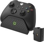 Venom Single Charging Dock with Rechargeable Battery Pack - Black (Xbox Series X & S/Xbox One)