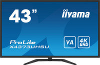 Iiyama ProLite X4373UHSU-B1 43" 4K Ultra HD VA Monitor