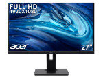 Acer B277bmiprzx 27'' Full HD LED IPS Monitor, 75Hz, 4ms, HDMI, VGA, DisplayPort, Speakers, Height Adjustable, Adaptive Sync