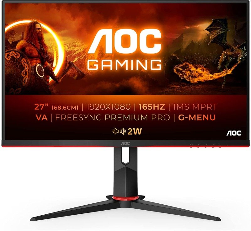 AOC AGON 27G2SAE/BK 27 Inch Full HD Gaming Monitor