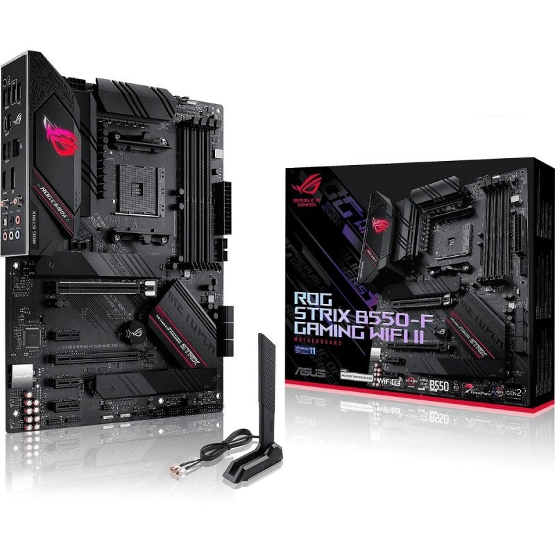 ASUS AMD ROG STRIX B550-F GAMING WIFI II AM4 DDR4 ATX Gaming Motherboard