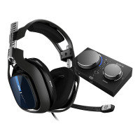 Astro A40 Gen 4 TR Gaming Headset & MixAmp Pro TR for PS4 - Black/Blue