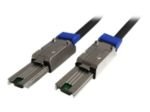 StarTech.com 1m External Mini SAS Cable - Serial Attached SCSI SFF-8088 to SFF-8088 - 2x SFF-8088 (M) - 1 meter, Black