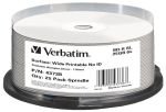 Verbatim 6x 25GB BD-R Single Layer Printable - 25 Pack