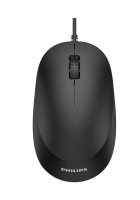 Philips SPK7207 Wired Mouse - Black