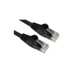 Cables Direct 0.5m CAT6 Patch Cable Black