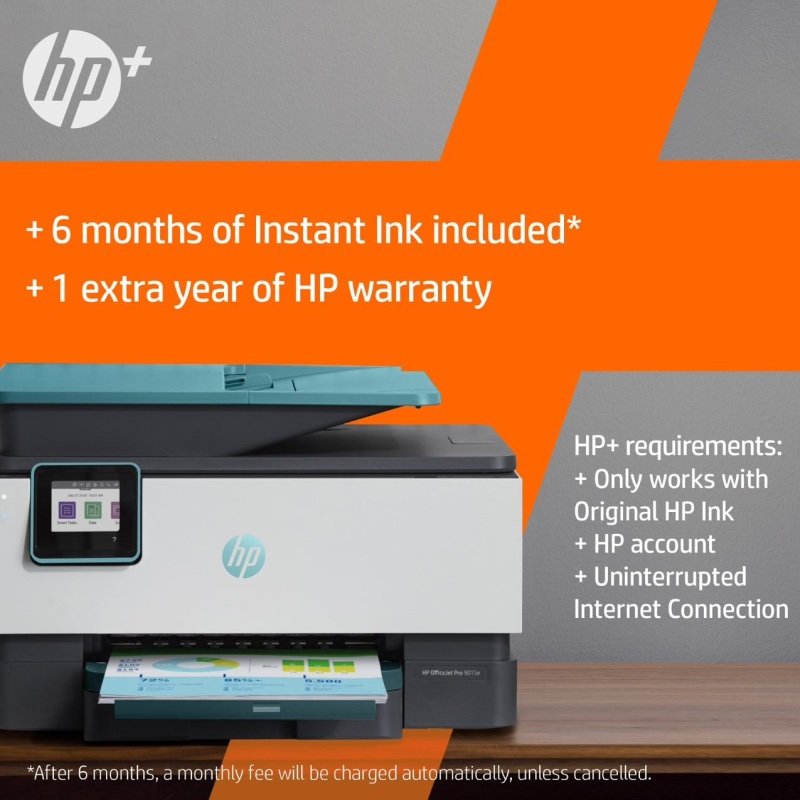 EXDISPLAY HP OfficeJet Pro 9015e All-in-One Printer with 6 months of ...