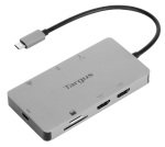 Open Box Targus 4K Dual Docking Station - Grey