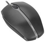 Cherry Gentix Silent Corded Mouse Black