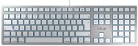 CHERRY KC 6000 Illuminated Slim USB Wired Keyboard for Mac, UK Layout