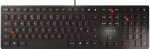 CHERRY KC6000 Slim Wired Keyboard, Black