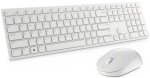 Dell KM5221W Pro Wireless Keyboard and Mouse, White