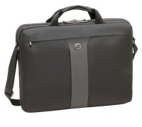 EXDISPLAY Wenger Legacy Double Slimcase Laptop Bag - For Laptops up to 17" - Black