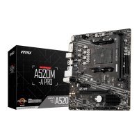 EXDISPLAY MSI AMD Ryzen A520M-A PRO AM4 MicroATX Motherboard