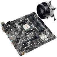 AlphaSync AMD Ryzen 5 5600G ASUS PRIME B550M-K Motherboard Custom PC Bundle