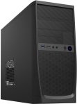 CiT Elite Mid Tower Micro ATX PC Case with 500w Power Supply Unit - Black
