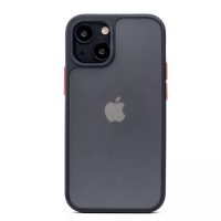 Apple iPhone 13 Back Cover - Clear/Black