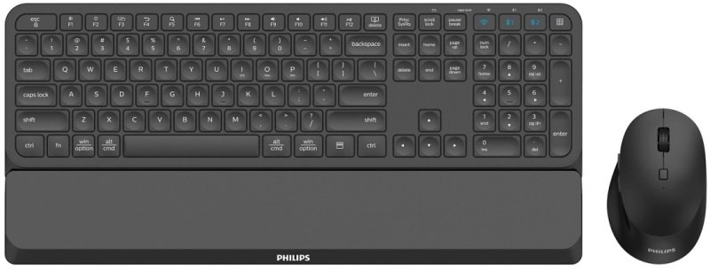 philips wireless keyboard mouse combo