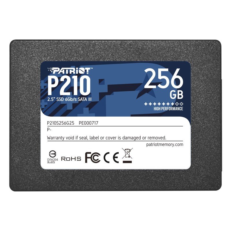 Patriot P210 256GB 2.5" SSD