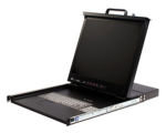 StarTech.com 1U 19in Rackmount LCD Console with Integrated 8 Port KVM Switch