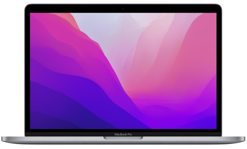 Apple MacBook Pro (2022), Apple M2 Chip 8 Core, 8GB RAM, 256GB SSD, 13.3" Retina IPS (2560x1600), 10-core GPU, Mac OS - Space Grey
