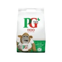 PG Tips One Cup Pyramid Tea Bags (pack 1100)