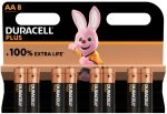 Duracell PLUS AA Battery 8 Pack