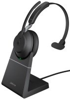 Jabra Evolve2 65 MS Mono USB-A Wireless Headset With Usb-a Charging Stand
