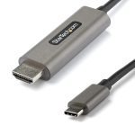 Startech 6ft (2m) USB C to HDMI Cable 4K 60Hz w/ HDR10 - Ultra HD USB Type-C to 4K HDMI 2.0b Video Adapter Cable - USB-C to HDMI HDR Monitor/Display Converter - DP 1.4 Alt Mode HBR3