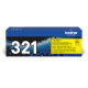 Brother TN-321Y Yellow Toner Cartridge - 1,500 Pages
