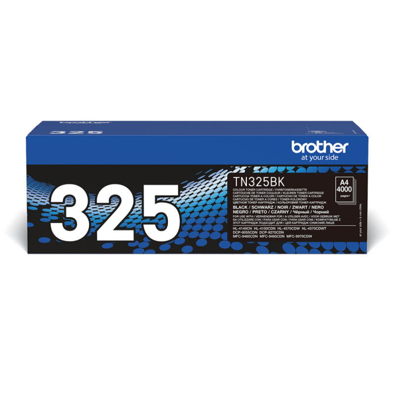 Brother TN-325BK Black Toner Cartridge