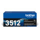 Brother TN-3512 Super High Yield Black Toner - 12,000 Pages