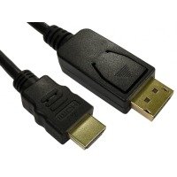 Xenta DisplayPort to HDMI 5M Black Cable