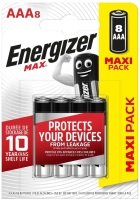 Energizer Max AAA Batteries, 8 Pack