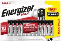 Energizer Max AAA Batteries, 12 Pack