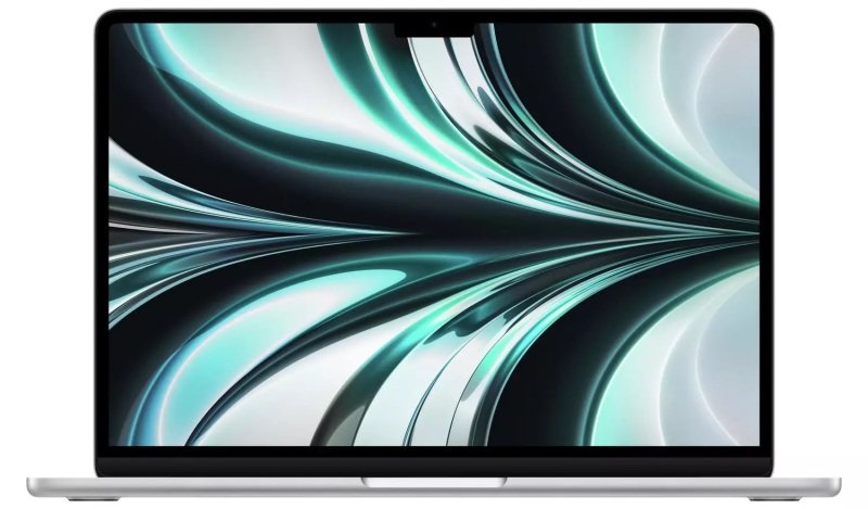 Apple MacBook Air (2022), Apple M2 Chip 8-core CPU, 8GB RAM, 256GB HDD, 13.6" Liquid Retina, 8-