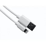 Xenta MFI Certified USB A(M) to Lightning (White) 1M