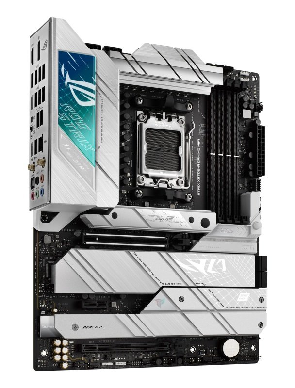 ASUS AMD ROG STRIX X670E-A GAMING WIFI AM5 DDR5 ATX Gaming Motherboard ...