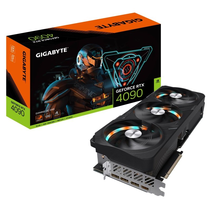 Gigabyte NVIDIA GeForce RTX 4090 OC Graphics Card For Gaming - 24GB