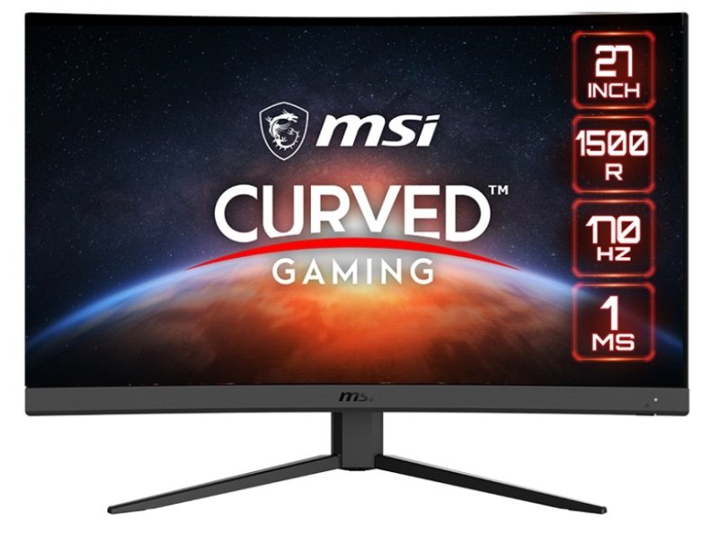 MSI G27CQ4 E2 27 Inch WQHD Curved Gaming Monitor