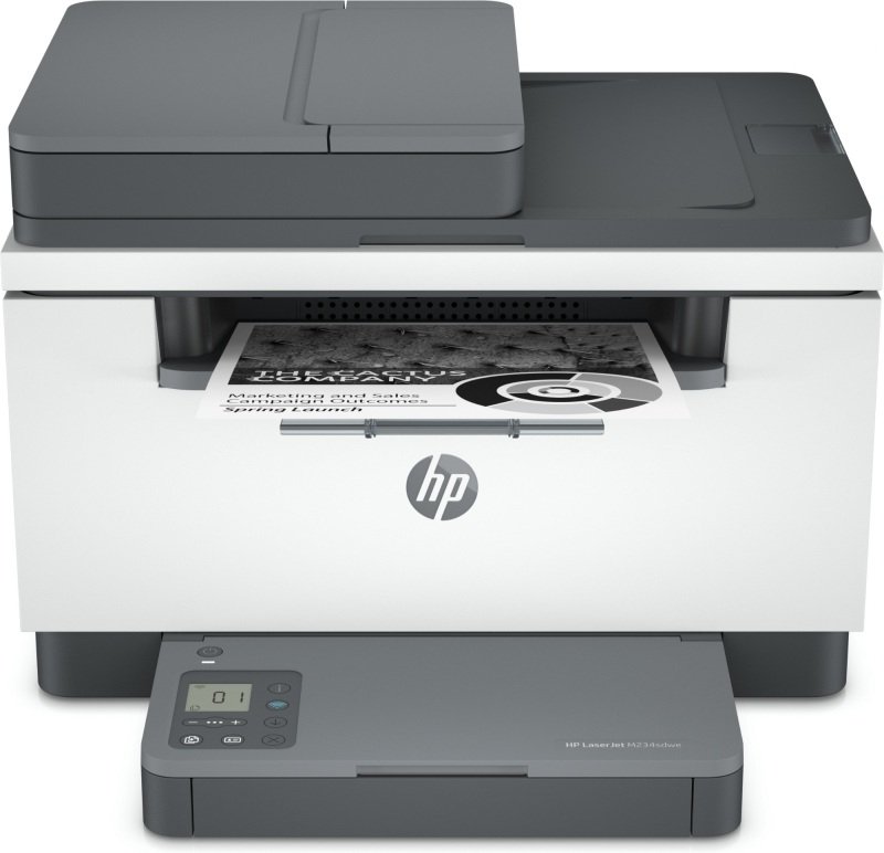 HP LaserJet M234sdwe Wireless Laser Multifunction Printer - Monochrome - Copier/Printer/Scanner