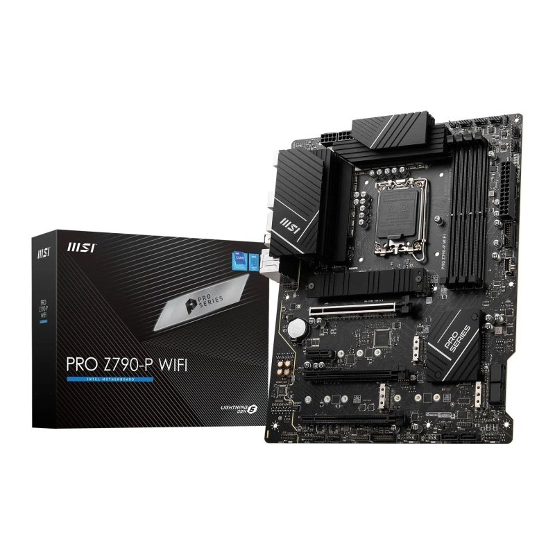 MSI Intel PRO Z790-P WIFI LGA 1700 DDR5 ATX Gaming Motherboard