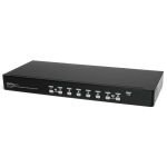 StarTech.com 8 Port 1U Rackmount USB KVM Switch Kit with OSD and Cables - Rack mount KVM - VGA KVM Switch - 8 Port KVM Switch