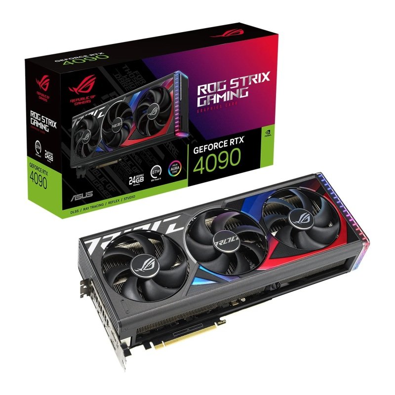 ASUS NVIDIA GeForce RTX 4090 24GB ROG Strix Graphics Card for Gaming