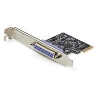 StarTech 1-Port Parallel PCIe Card - PCI Express to Parallel DB25 Adapter Card - Desktop Expansion LPT Controller for Printers, Scanners & Plotters - SPP/ECP - Standard/Low Profile