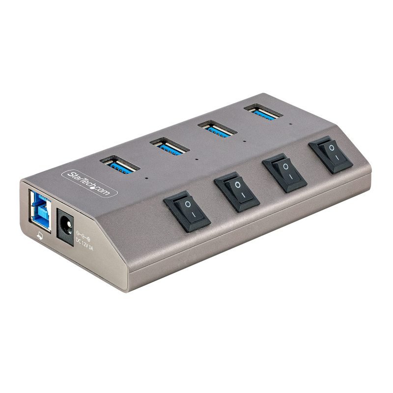 Startech 4-port Self-powered USB Hub 4x BC 1.2